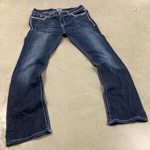 y2k Virgo low rise bootcut Jeans 34x31